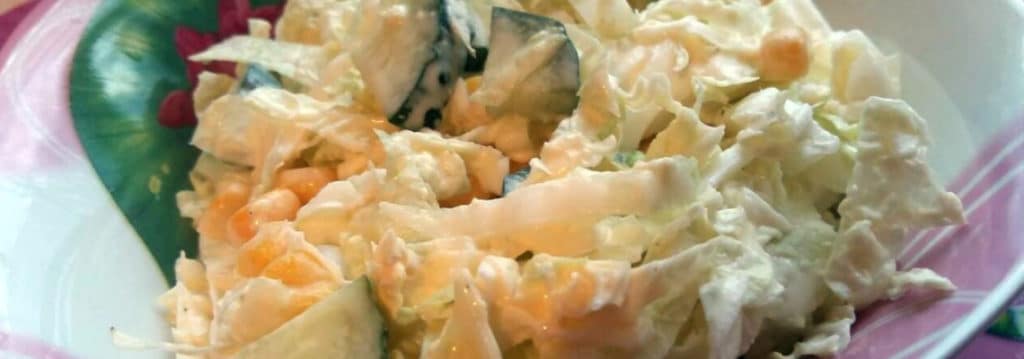 салат из пекинской капусты