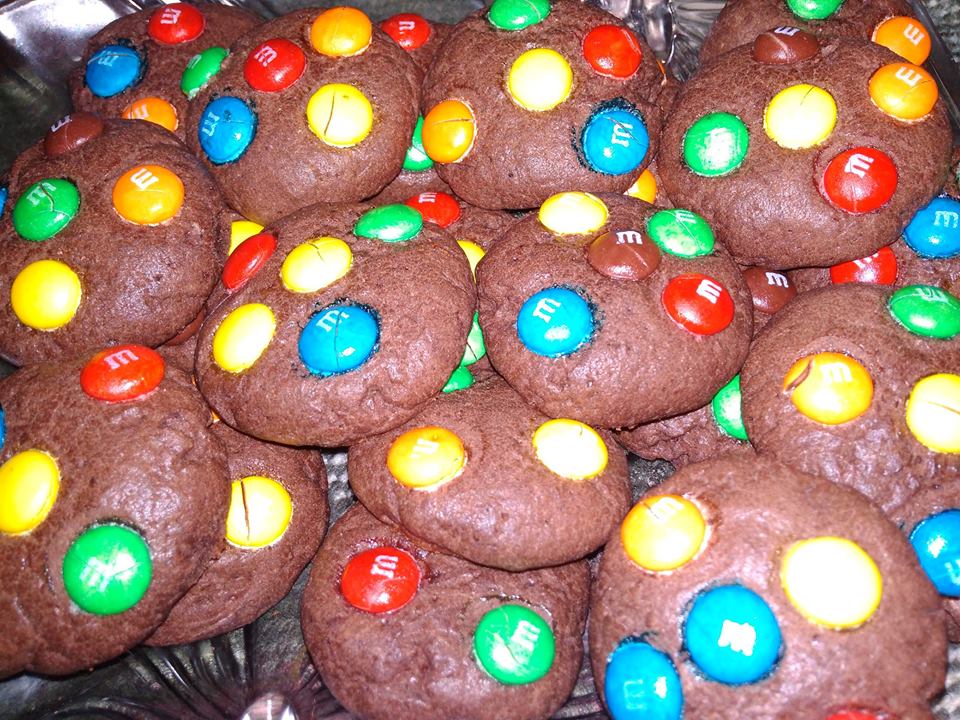 Печенье с M&Ms