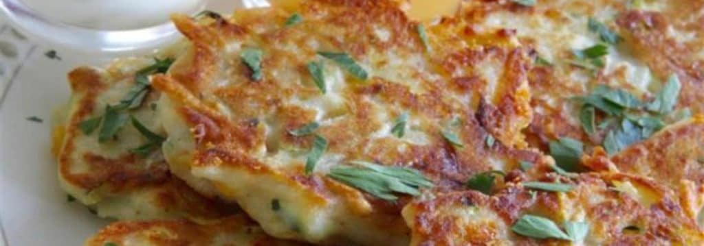 блинчики из картофеля и кабачка
