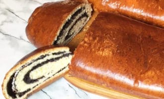 готовые маковые рулеты