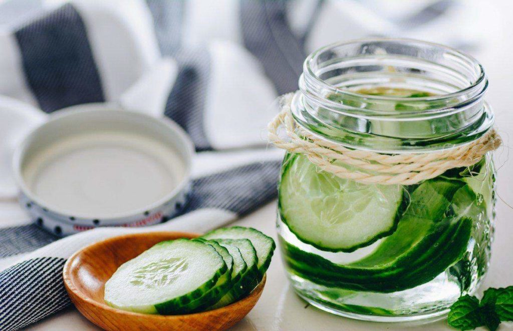огурец для красивой кожи