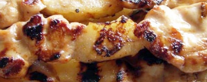 шашлык из курицы рецепт