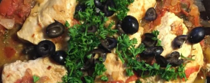 Сочная курица по-средиземноморски рецепт