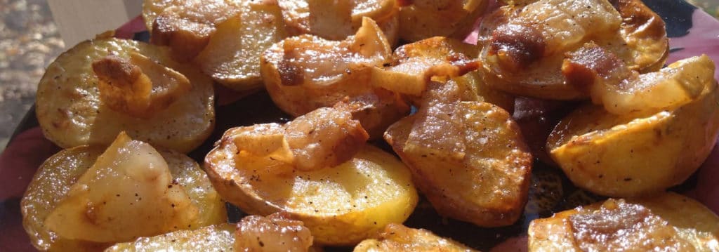 запеченная картошка с салом рецепт