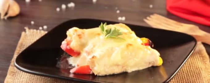 Куриные рулетики с сыром и овощами рецепт