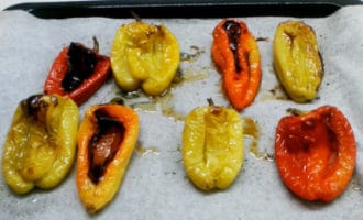 сладкие перцы в духовке