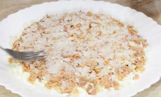 приготовление мимозы с луком