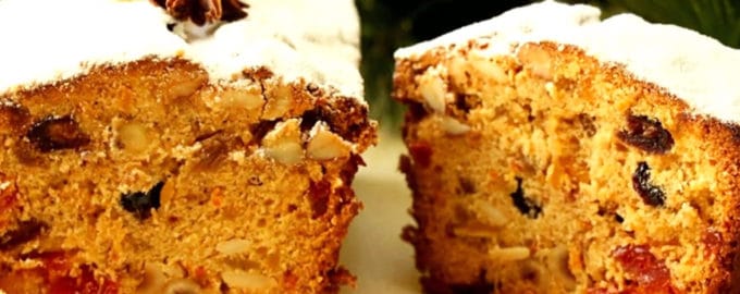 Рождественский кекс а-ля Штоллен рецепт