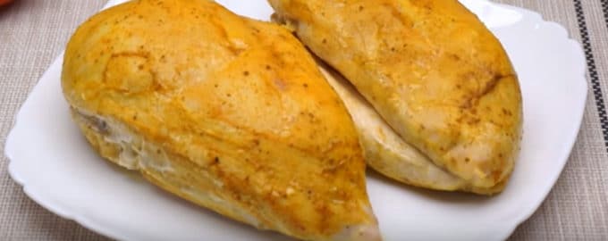 Запеченная куриная грудка рецепт