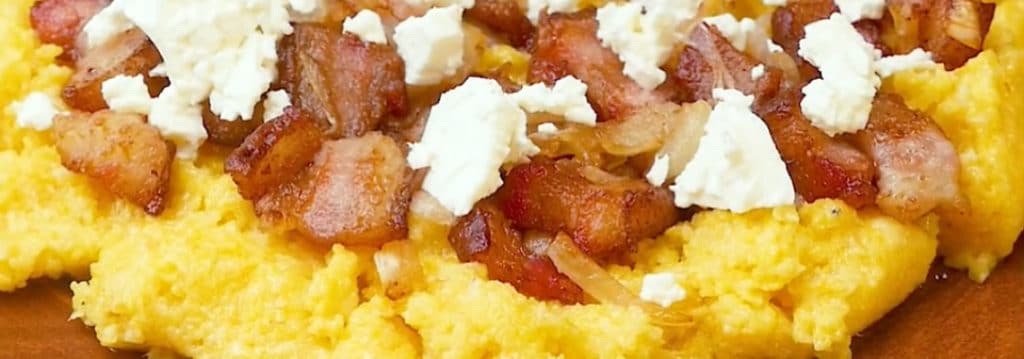 банош со шкварками рецепт