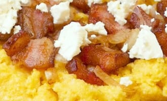 банош со шкварками рецепт