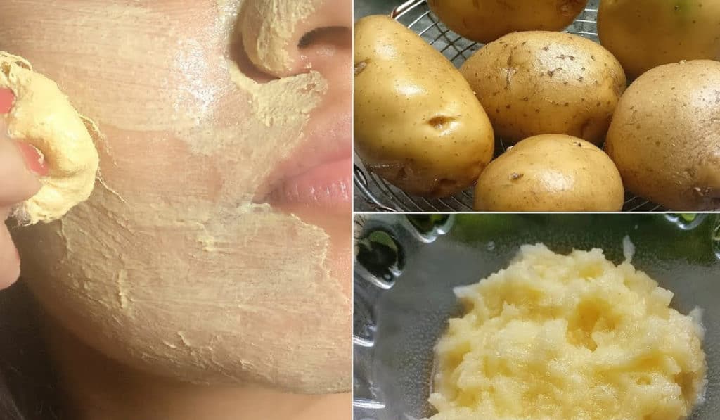 Картофельная маска для лица