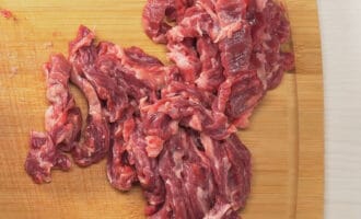 говядина нарезанная соломкой