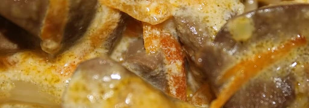 Почки тушенные в сметане рецепт