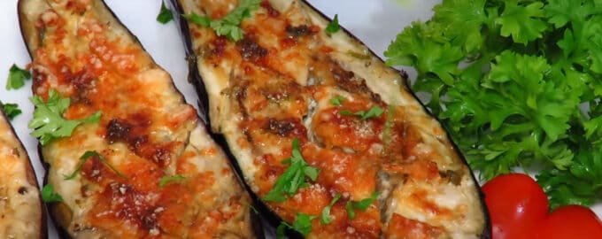Запеченные баклажаны рецепт