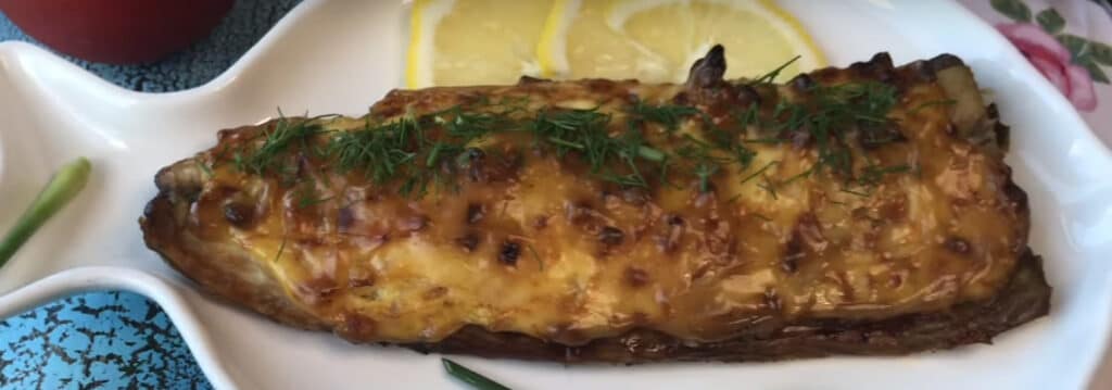Запеченная скумбрия рецепт