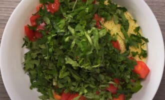 Измельченная зелень