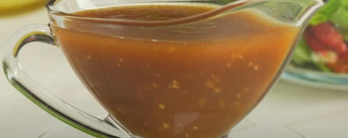 Кисло-сладкая заправка для салата