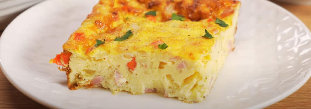 Омлет с ветчиной и сыром