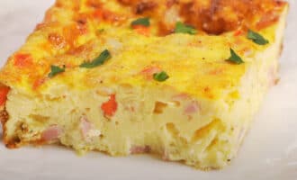 Омлет с ветчиной и сыром