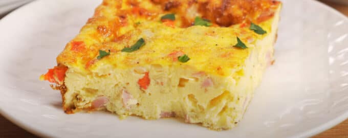 Омлет с ветчиной и сыром