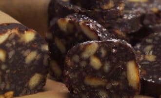 Шоколадная колбаса рецепт