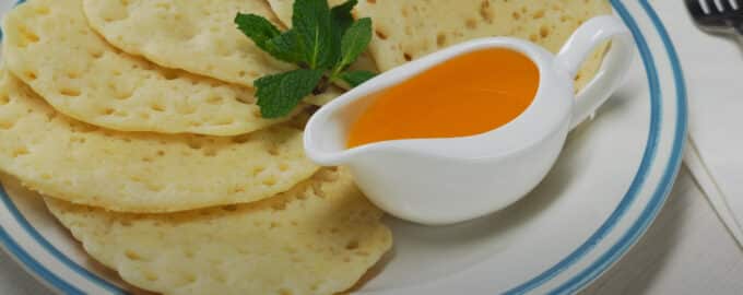 Блины с манной крупой