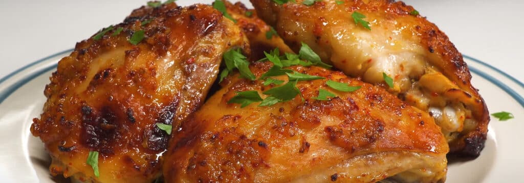 Медовые куриные бедра